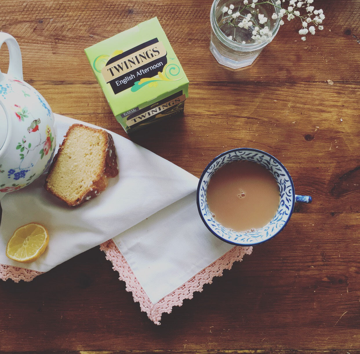 Lemon & English Afternoon Drizzle Cake – Twinings