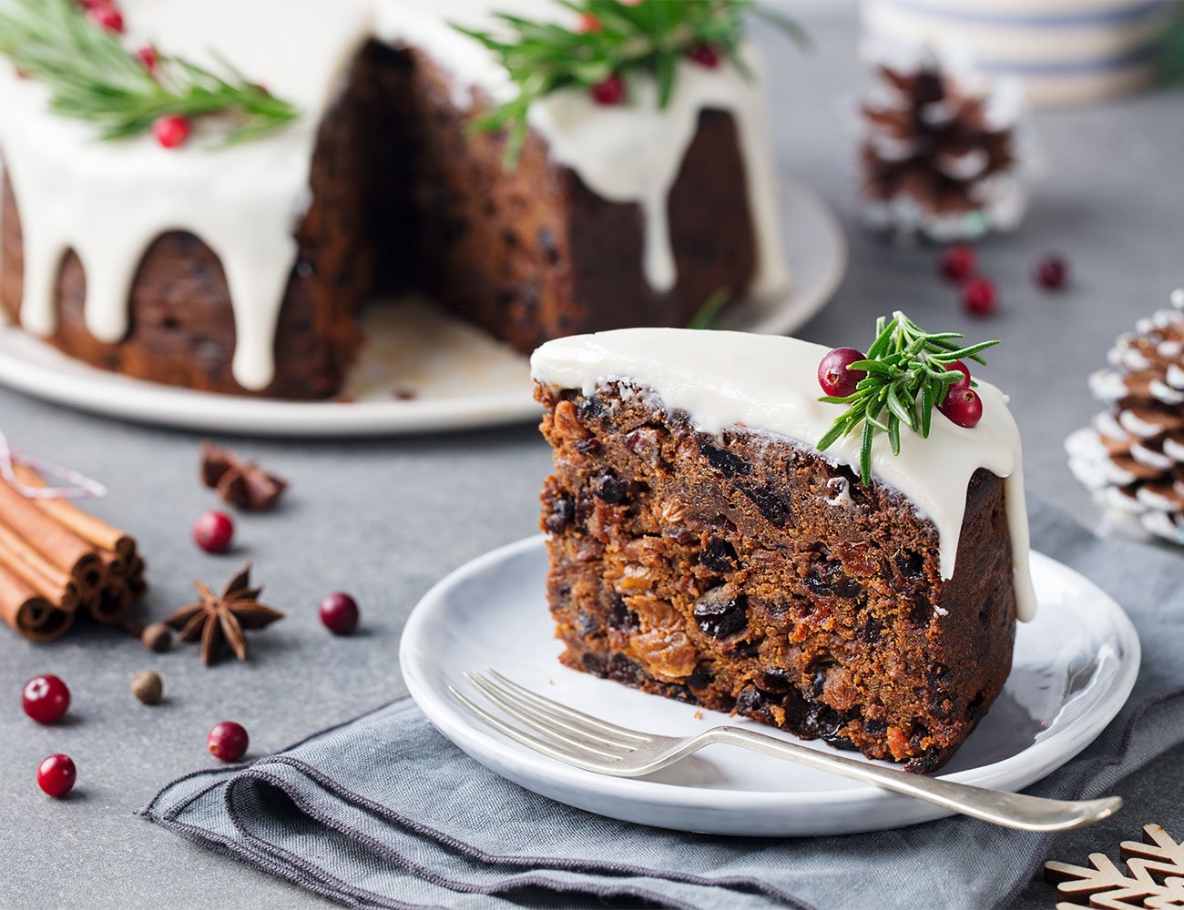 Earl Grey Christmas Cake – Twinings