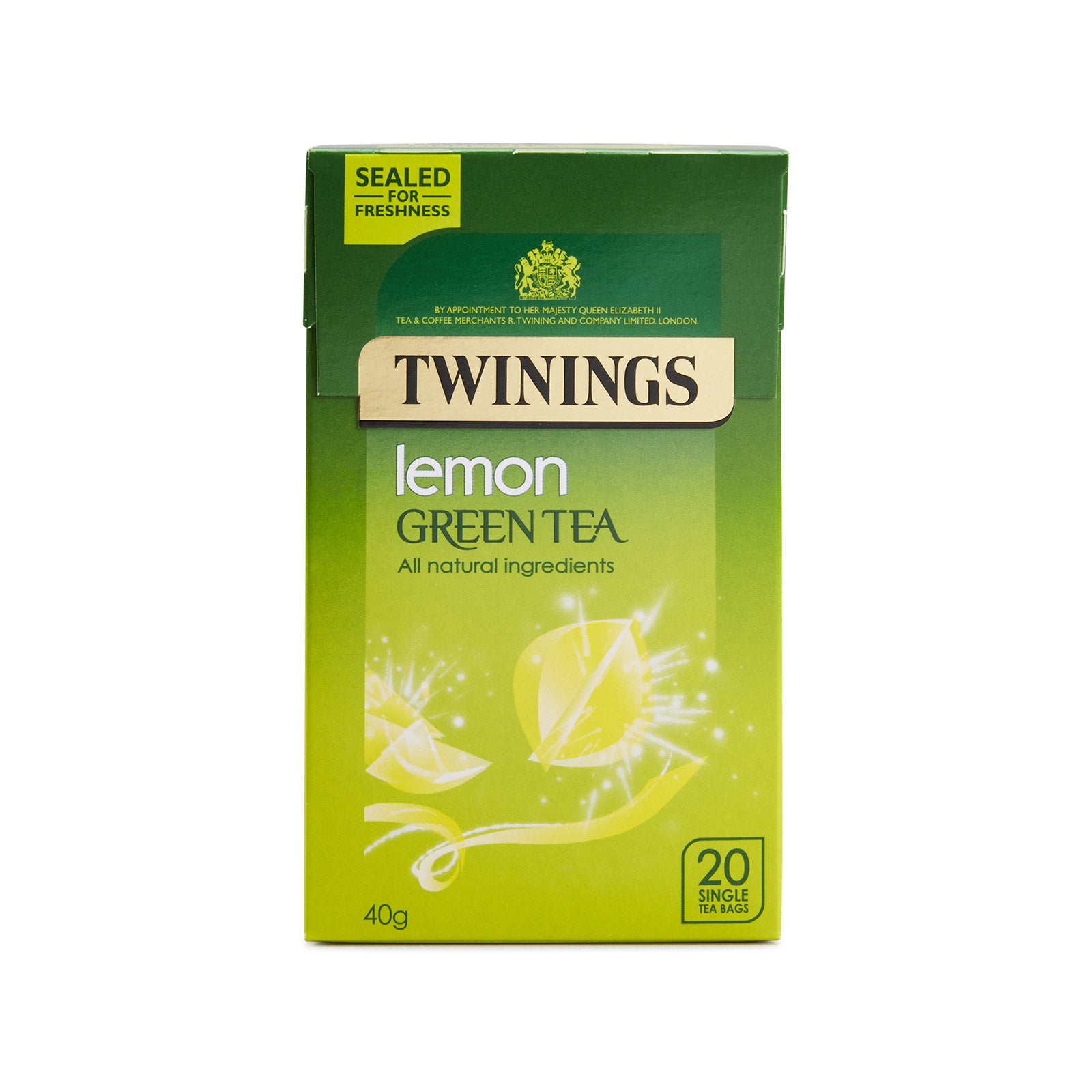 Twinings Green Tea & Lemon - 20 Tea Bags