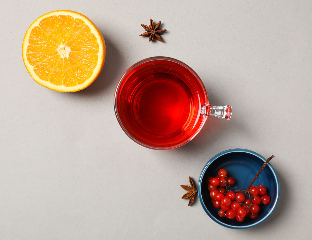 Spiced Blood Orange & Cranberry Tea
