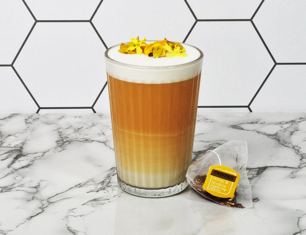 Honey Rooibos with Frothed Milk