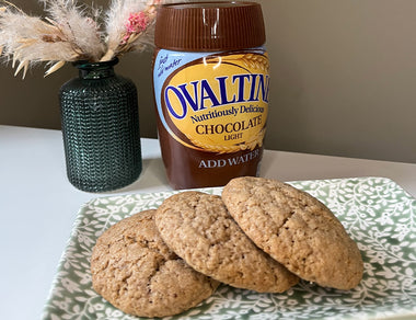 Ovaltine Chocolate Malt Cookies