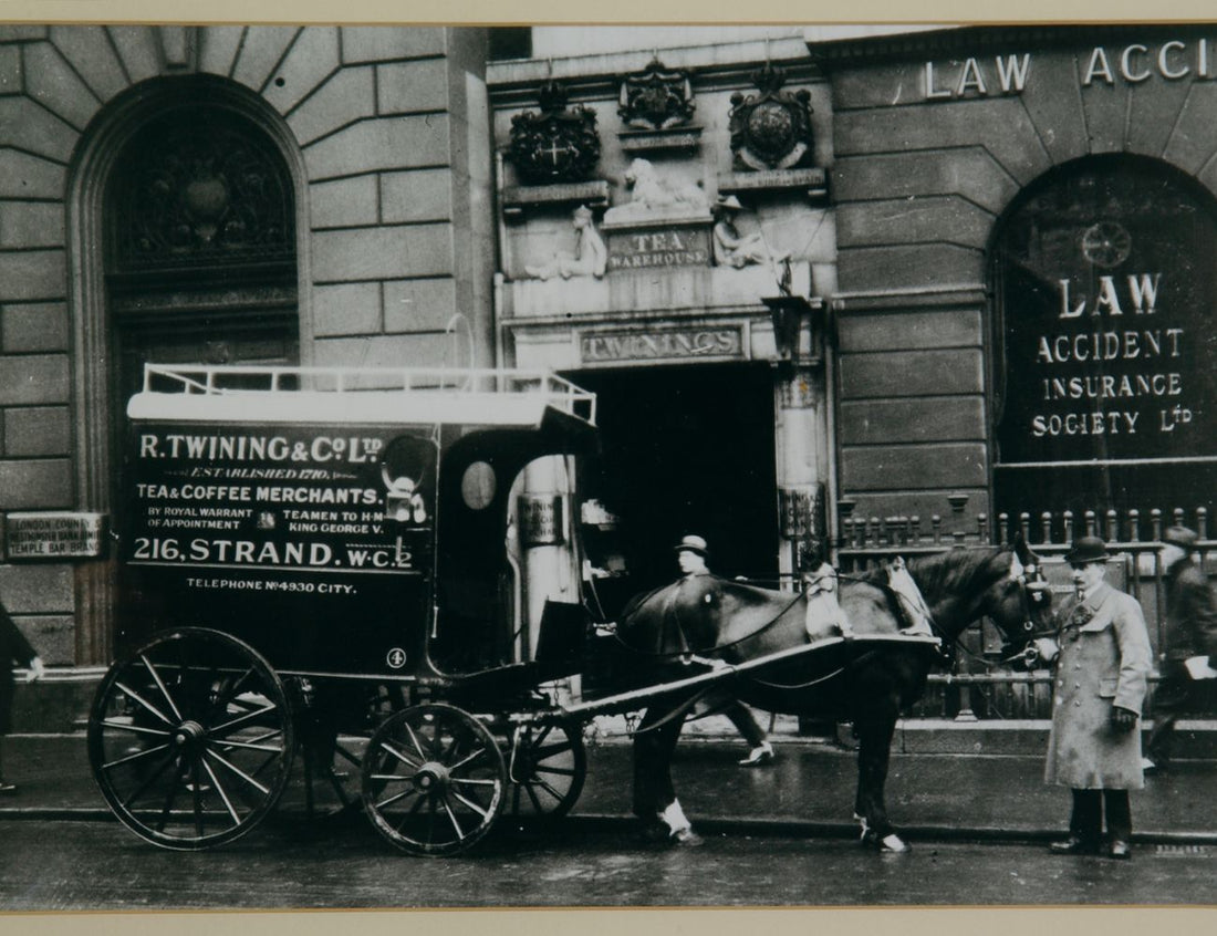 Twinings Strand Tea Shop In the Olden Days