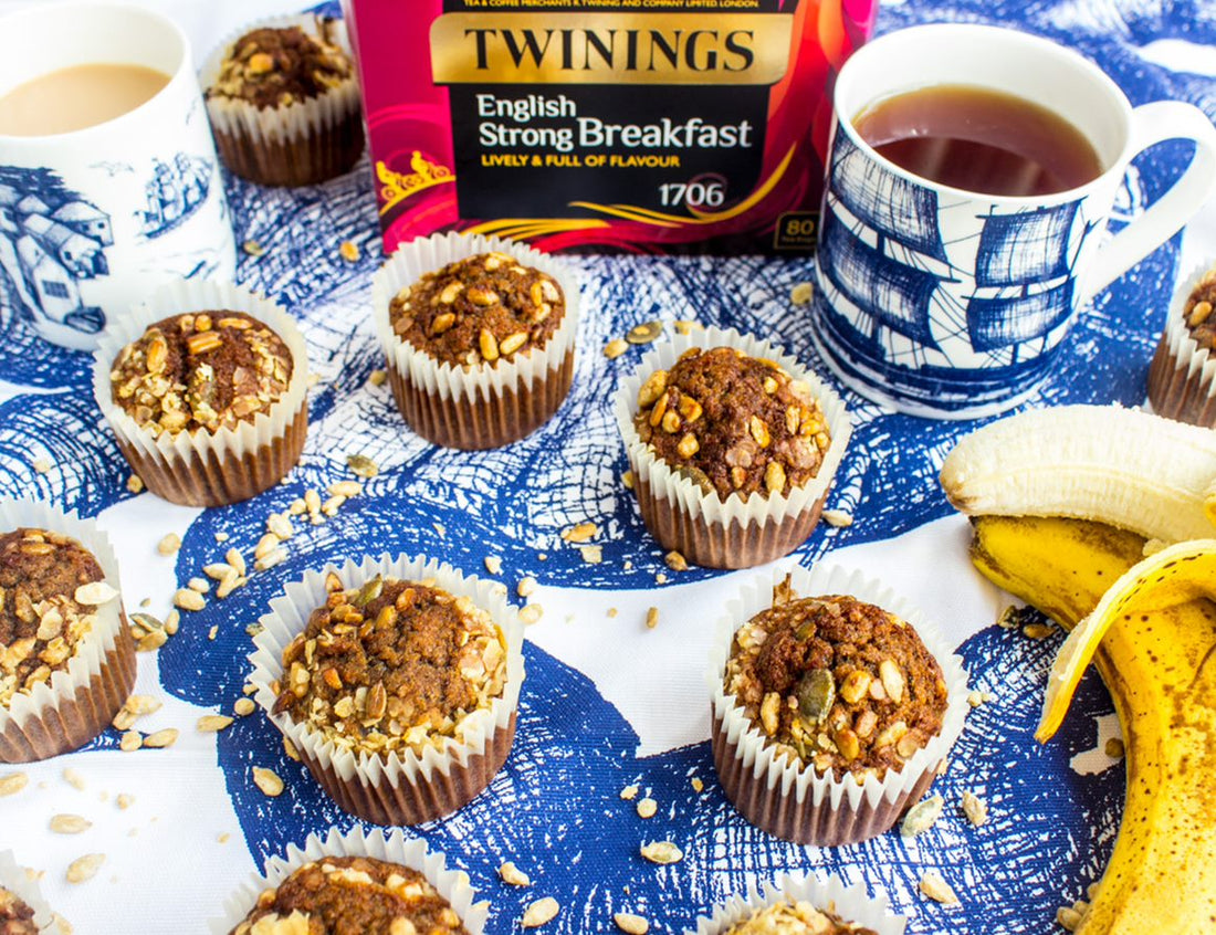 Banana & Rolled Oat Muffins