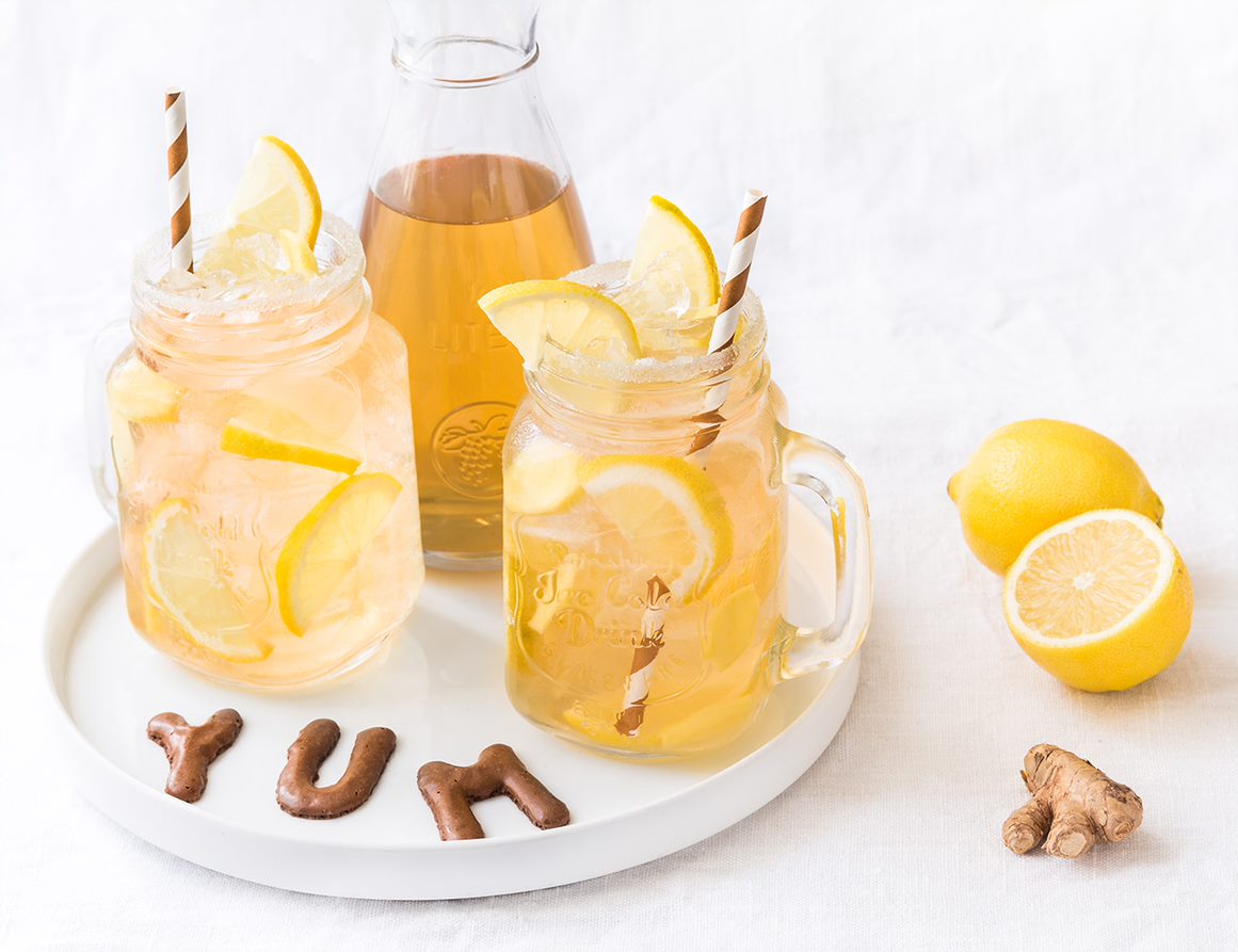 Gingerbread Iced Green Tea Recipe