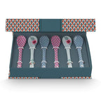 Pip Studio Oriental Flower Festival Set of 6 Teaspoons - Blue