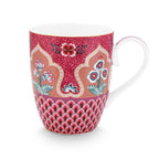 Pip Studio Flower Festival Scallop Deco Mug - Pink