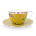Pip Studio La Majorelle Cup & Saucer - Yellow