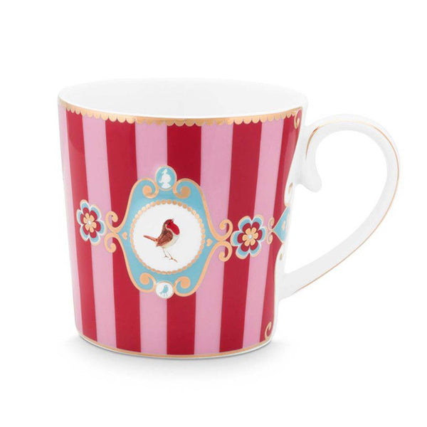 Pip Amazon España PiP Studio Love Birds Medallion - Taza (150 Ml), Diseño De Rayas, Color Verde Pip Studio Birds