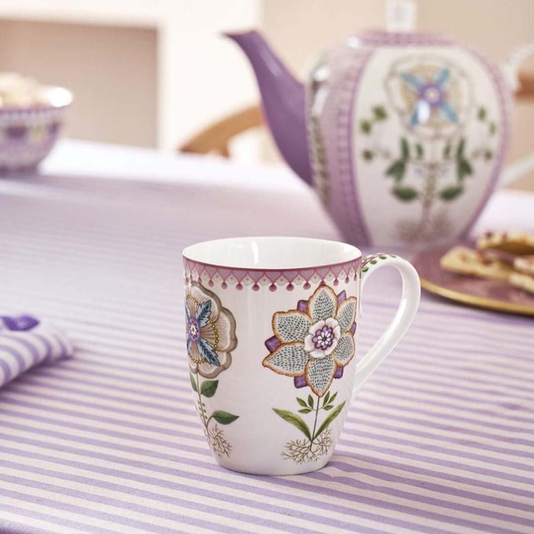 Pip Studio Lily & Lotus Set of 2 Mugs - Lilac