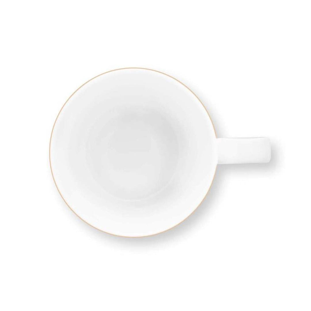Pip Studio Love Birds Medallion Stripes Mug - Emerald Green