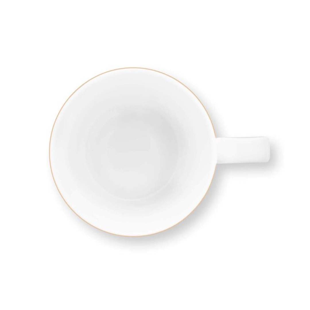 Pip Studio Love Birds Medallion Stripes Mug - Emerald Green