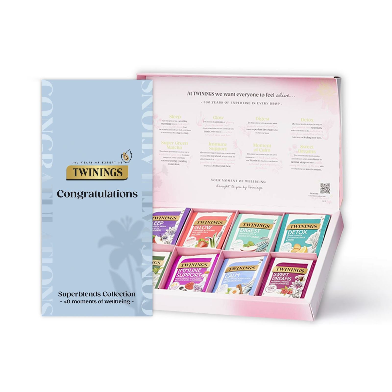 Congratulations Superblends Collection Gift Box - 40 Envelopes