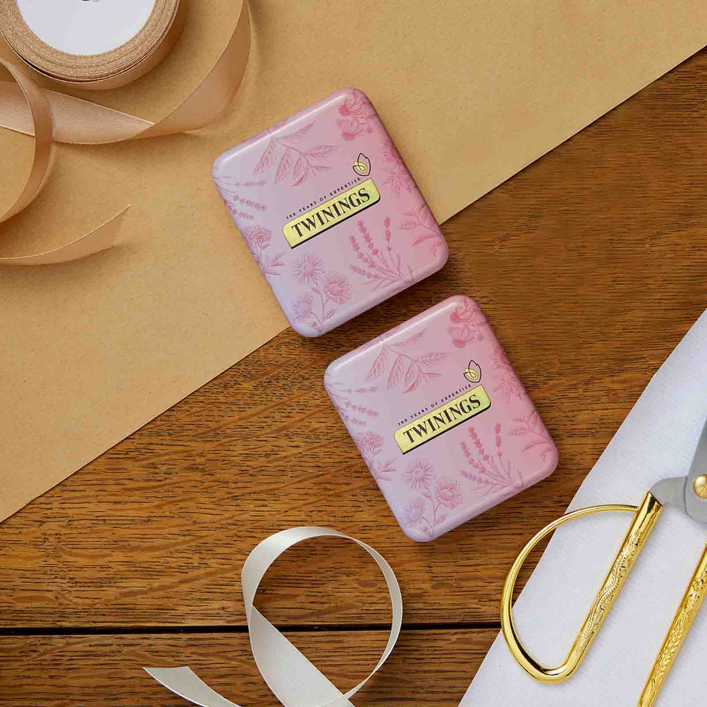 Pack of 2 Pocket Tins - Pink