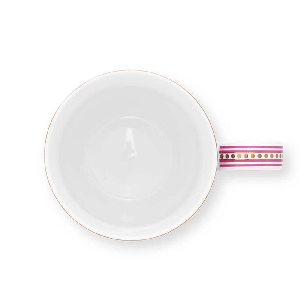 Pip Studio Flower Festival Scallop Deco Mug - Pink