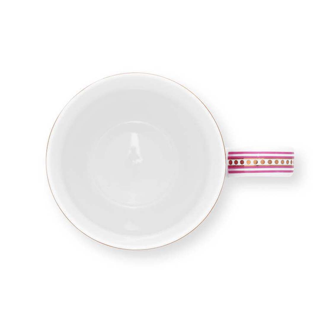 Pip Studio Flower Festival Scallop Deco Mug - Pink