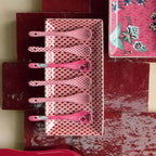 Pip Studio Oriental Flower Festival Set of 6 Teaspoons - Pink
