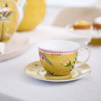 Pip Studio La Majorelle Cup & Saucer - Yellow