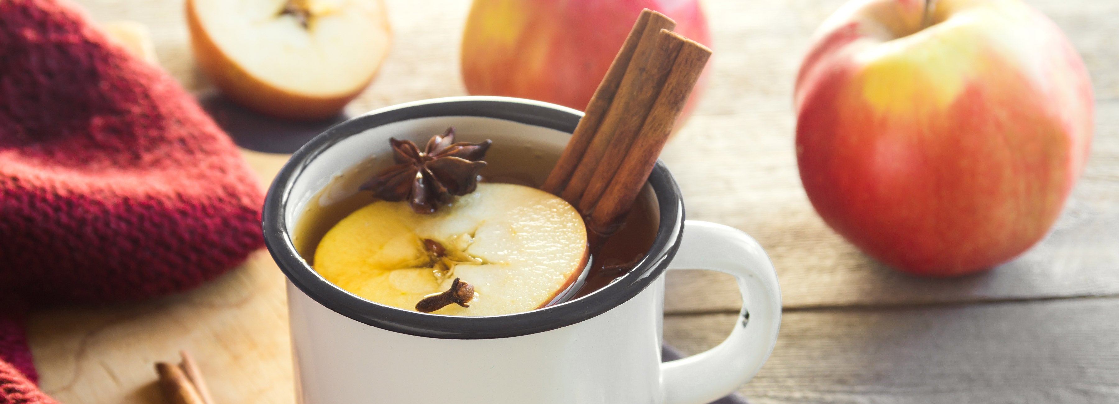 Apple Tea Banner Desktop