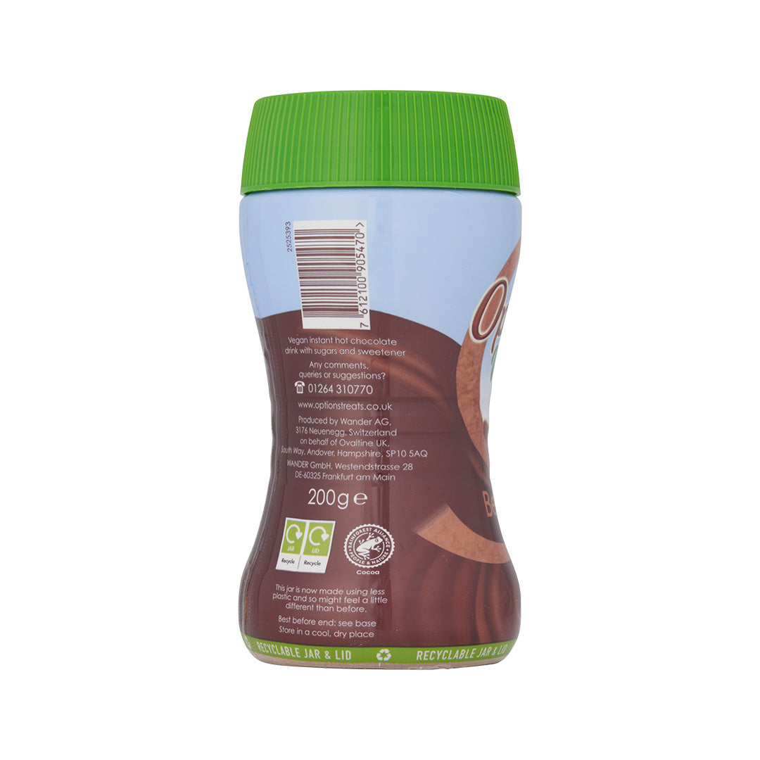 Options Vegan Belgian Choc - 200g Jar – Twinings