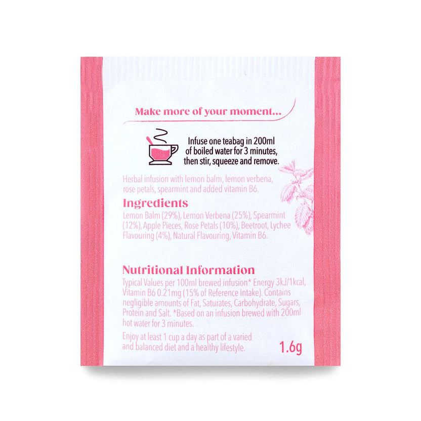 Superblends Balance Tea Rose, Lemon Balm Green Tea Single Envelope ...
