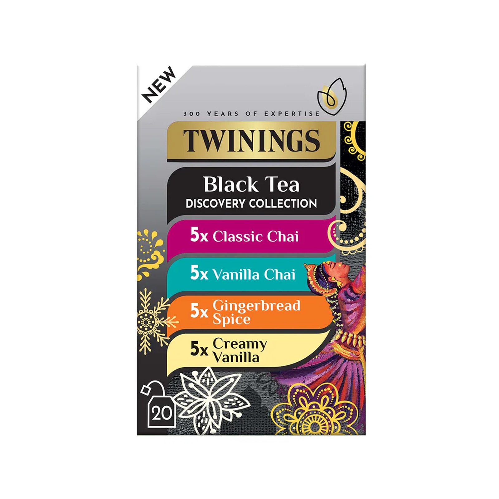 Black Tea & Earl Grey Selection Packs with FREE Pocket Tin – Twinings