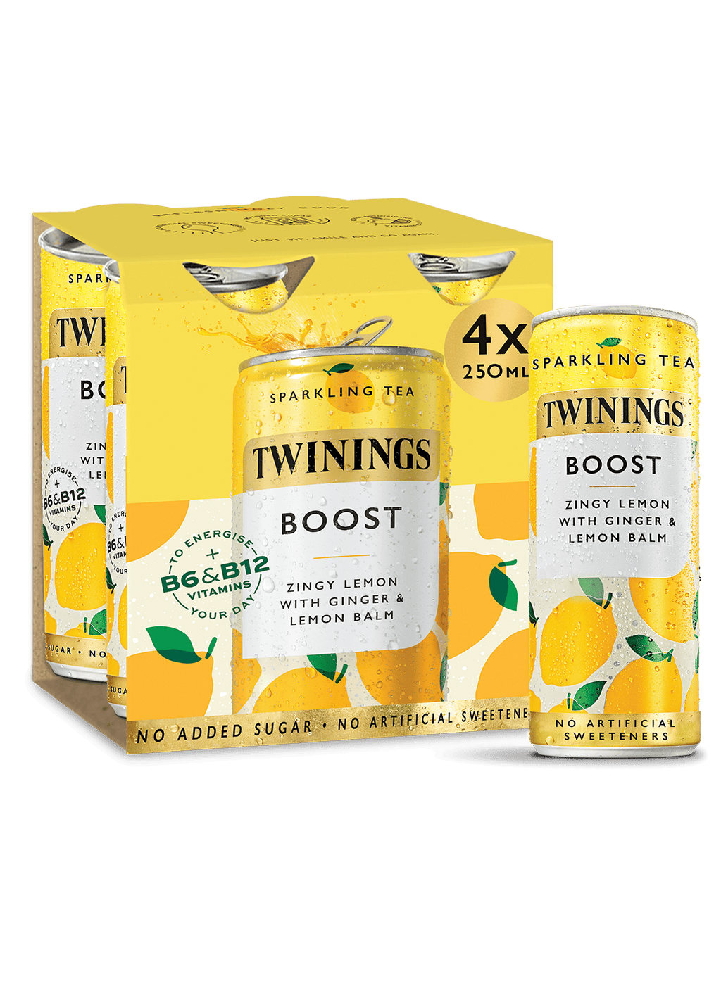 Twinings Sparkling Tea Boost 4 Pack