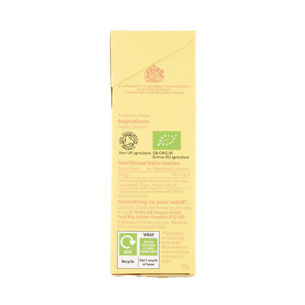 Organic Pure Camomile - 20 Tea Bags