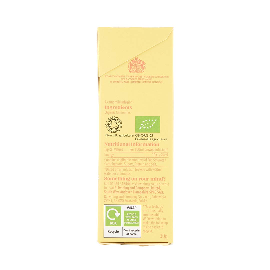 Organic Pure Camomile - 20 Tea Bags