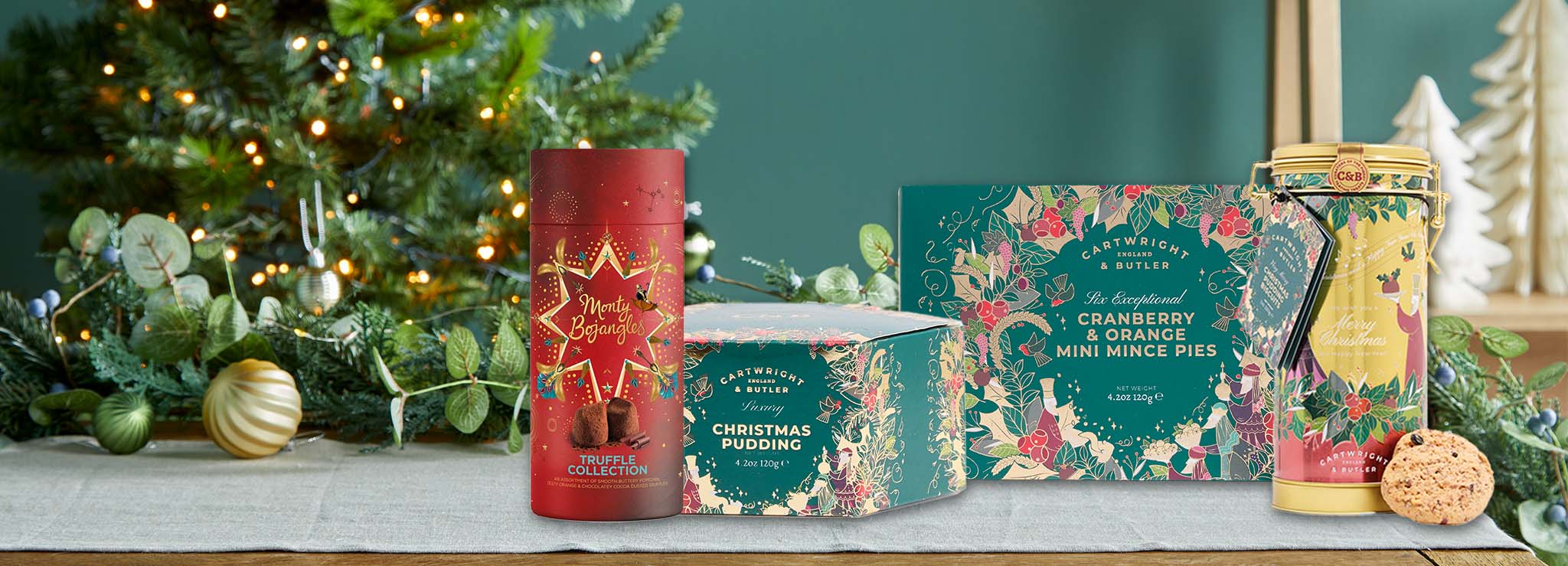 Christmas Confectionery Banner Desktop