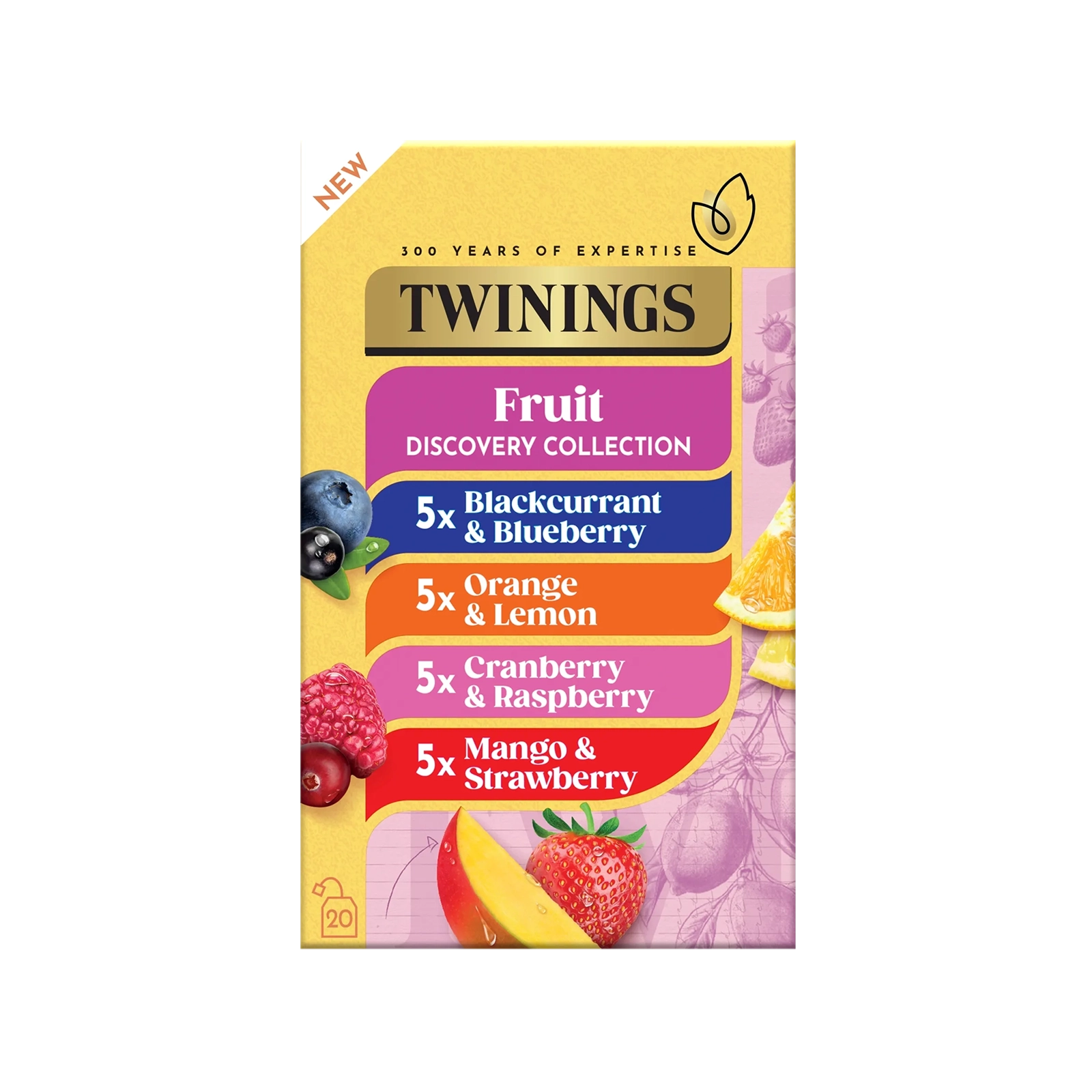Fruits Selection - 20 Envelopes