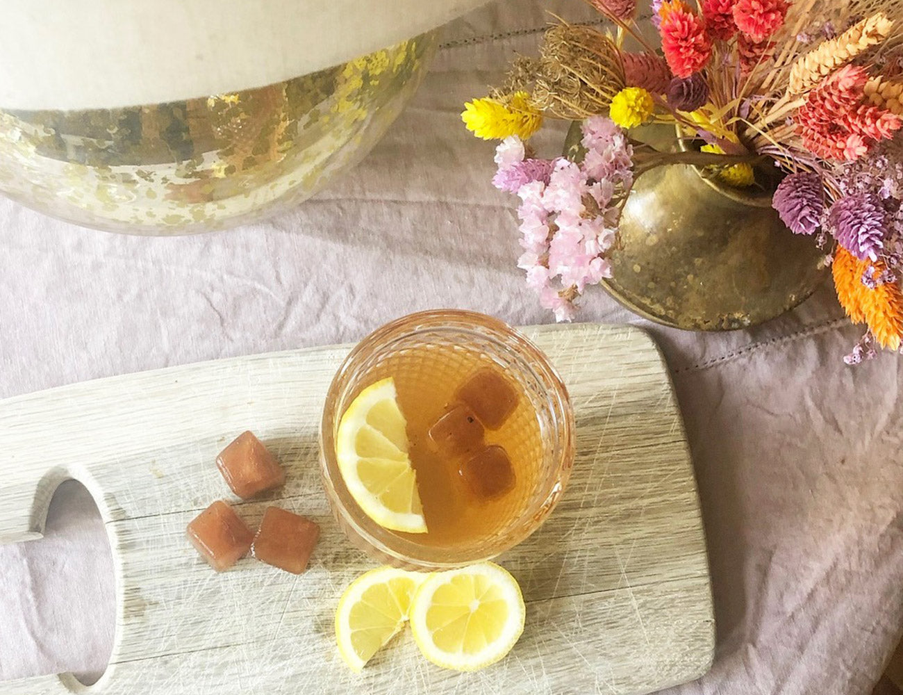 Earl Grey Ice Cubes 
