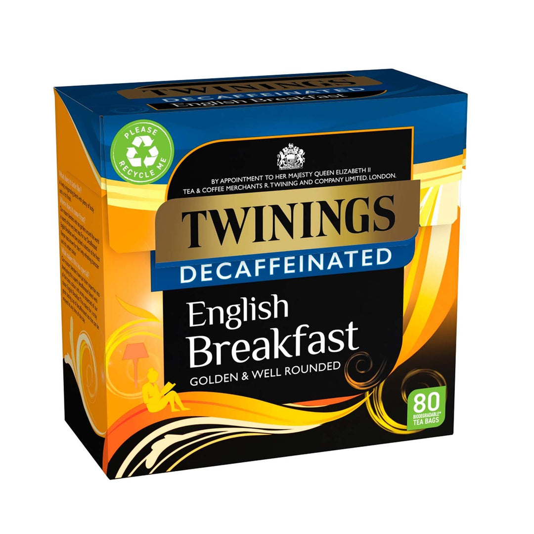 Twinings Decaffeinated English Breakfast Tea Bags