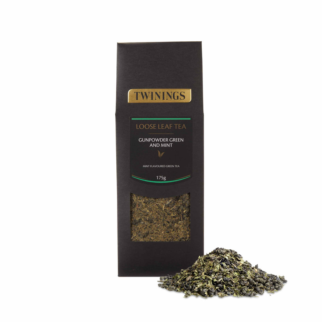 Gunpowder Green & Mint tea