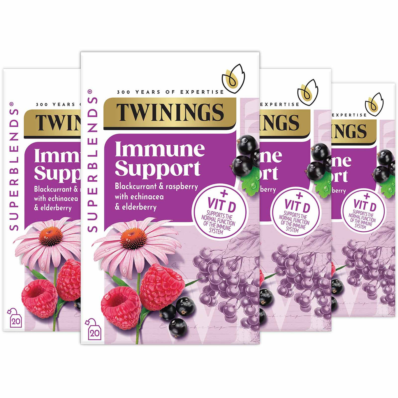 Immune Support Tea – Vitamin-Enriched Tea to Support Immunity – Twinings