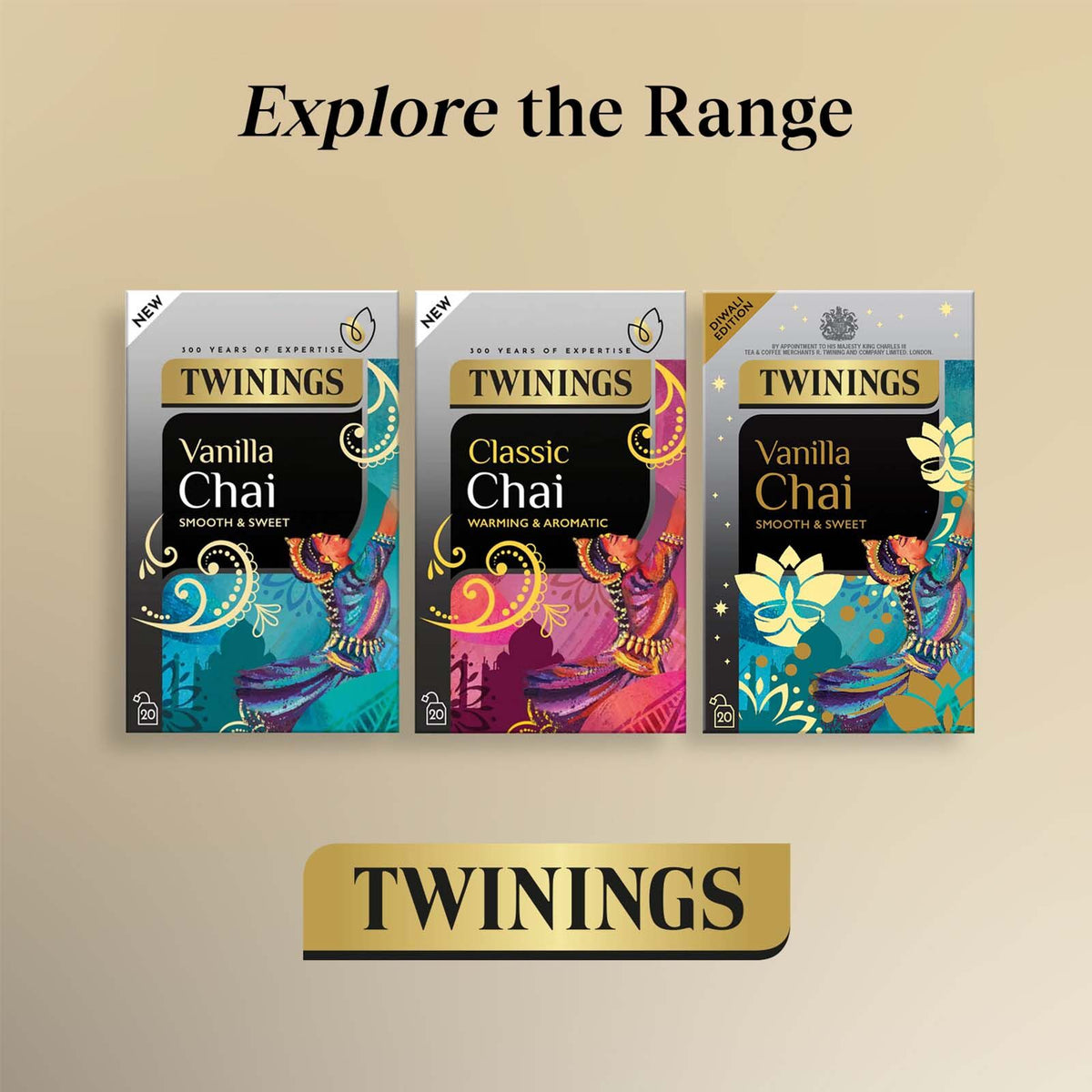 Diwali Edition Vanilla Chai - 20 Envelopes