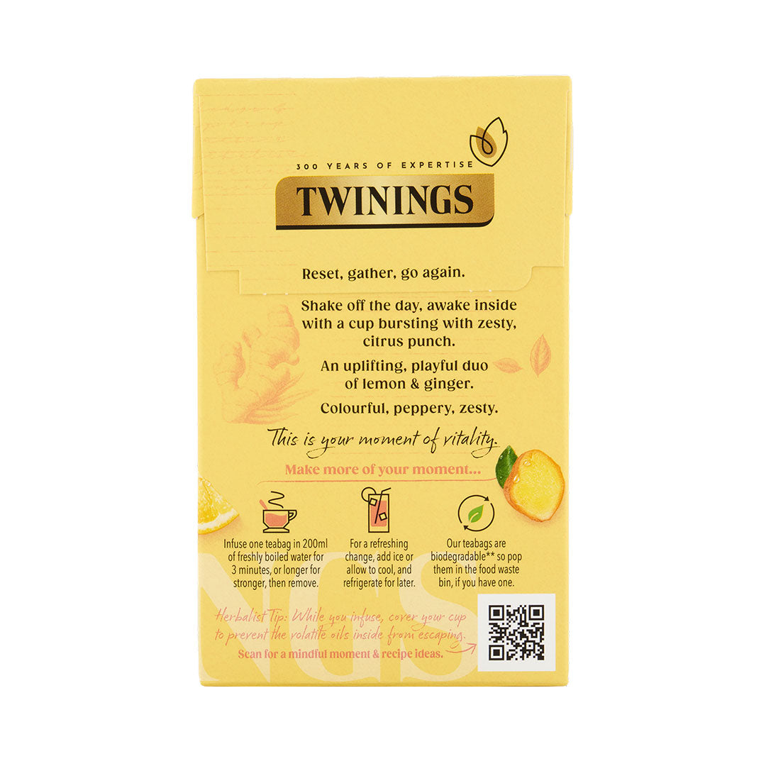 Lemon & Ginger - 20 Tea Bags