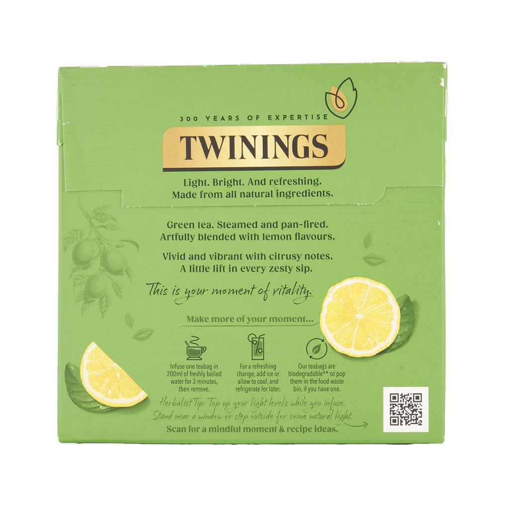 Green Tea & Lemon - 80 Tea Bags
