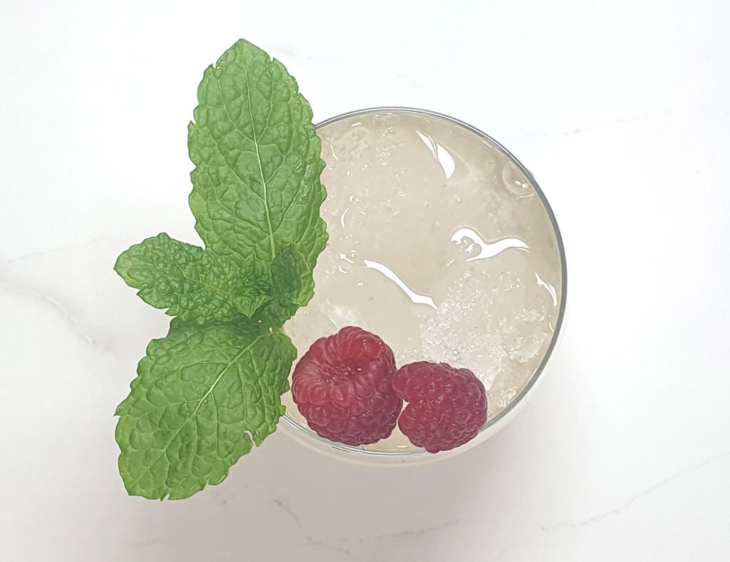 Medium Strawberry Sencha Over Ice