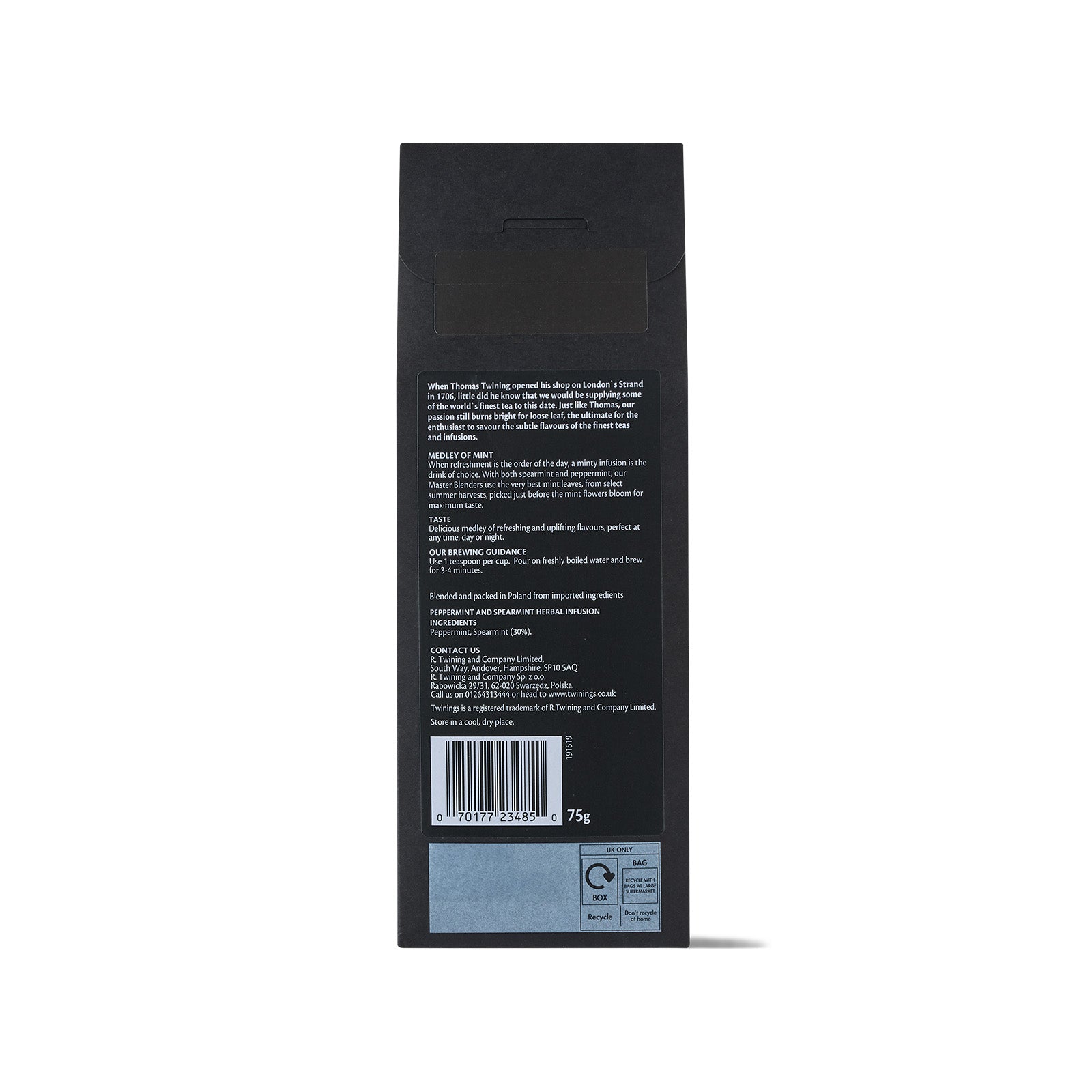 Medley of Mint - 75g Loose Leaf Infusion