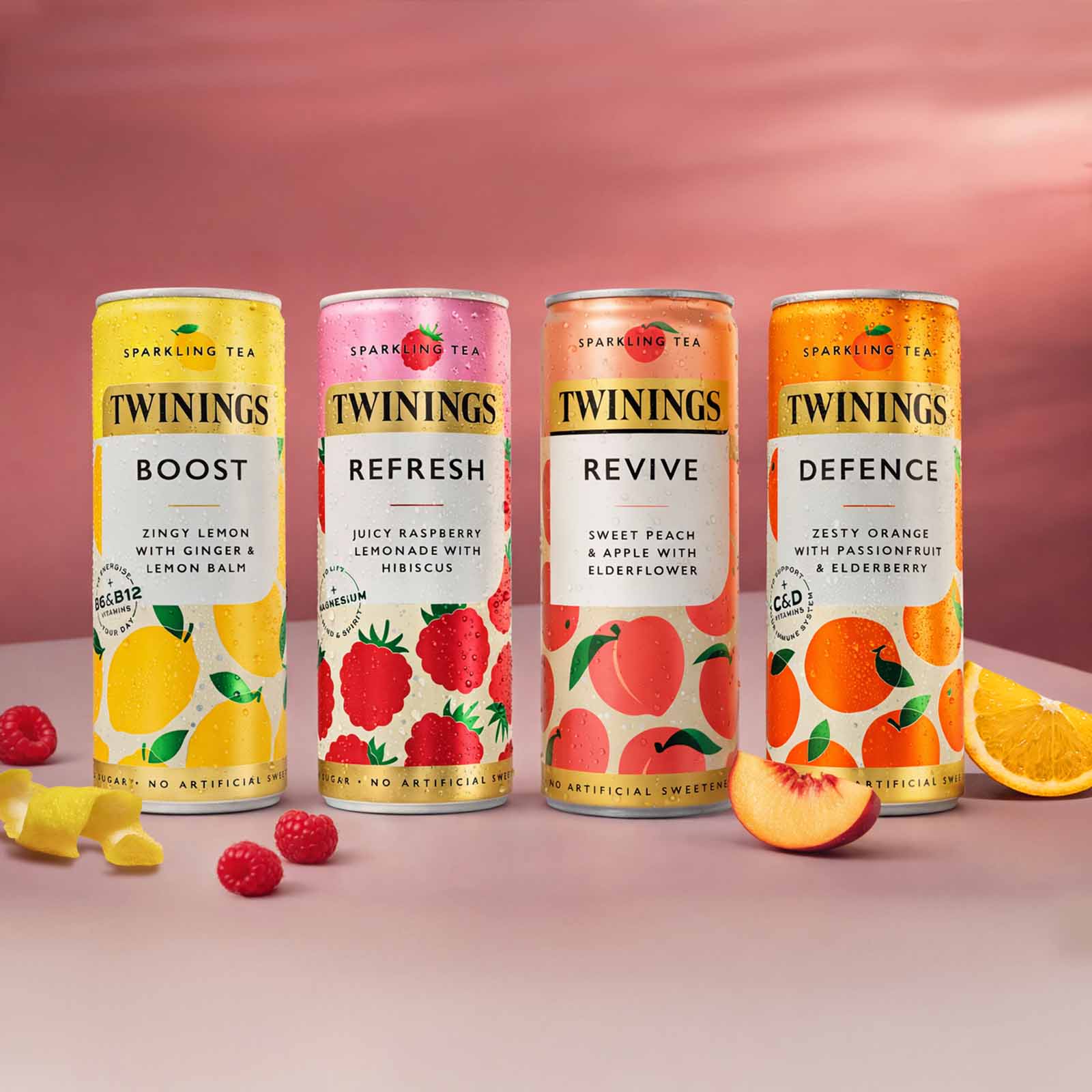 Mixed Sparkling Tea 24 Pack