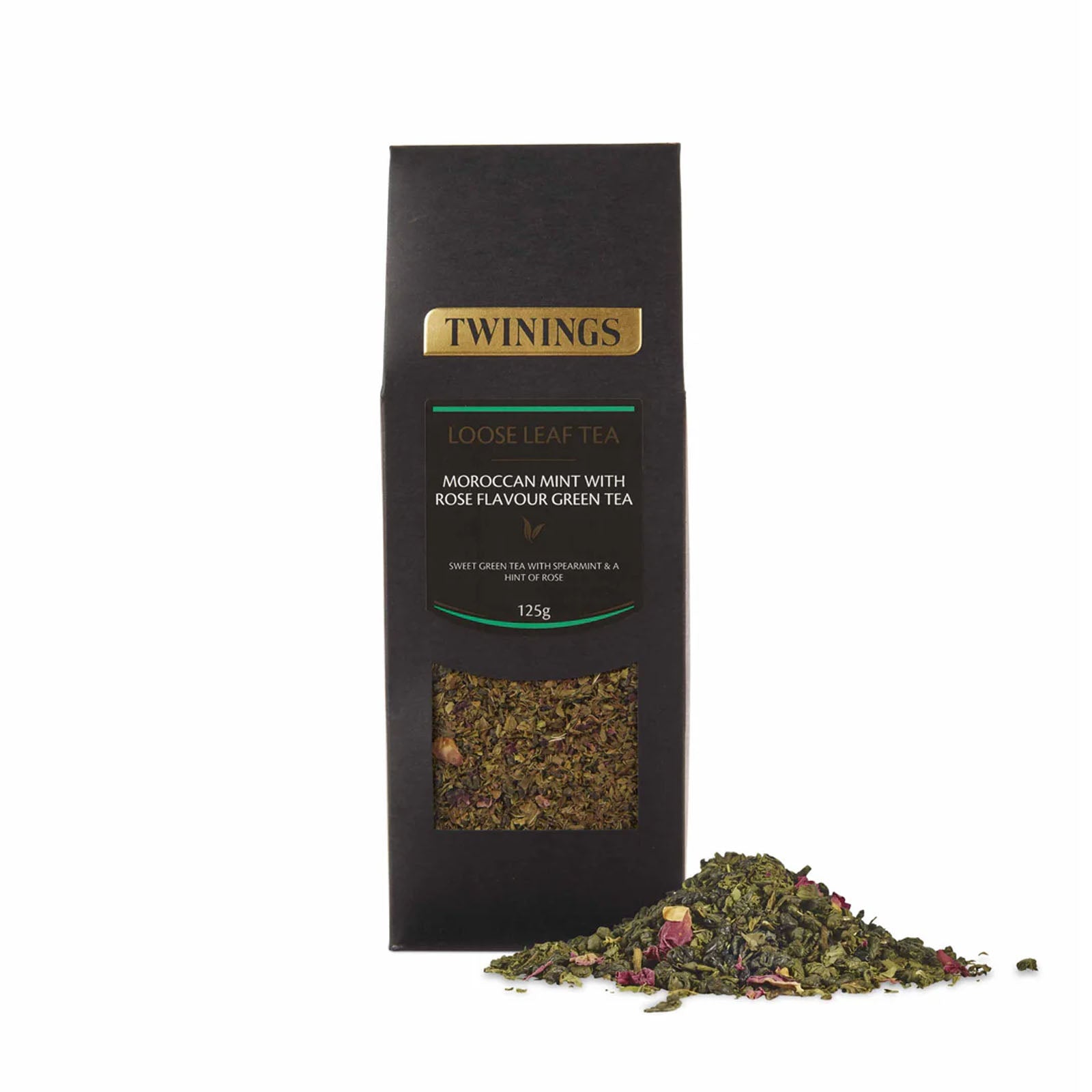 Moroccan Mint with Rose Flavour Green - 125g Loose Leaf Tea