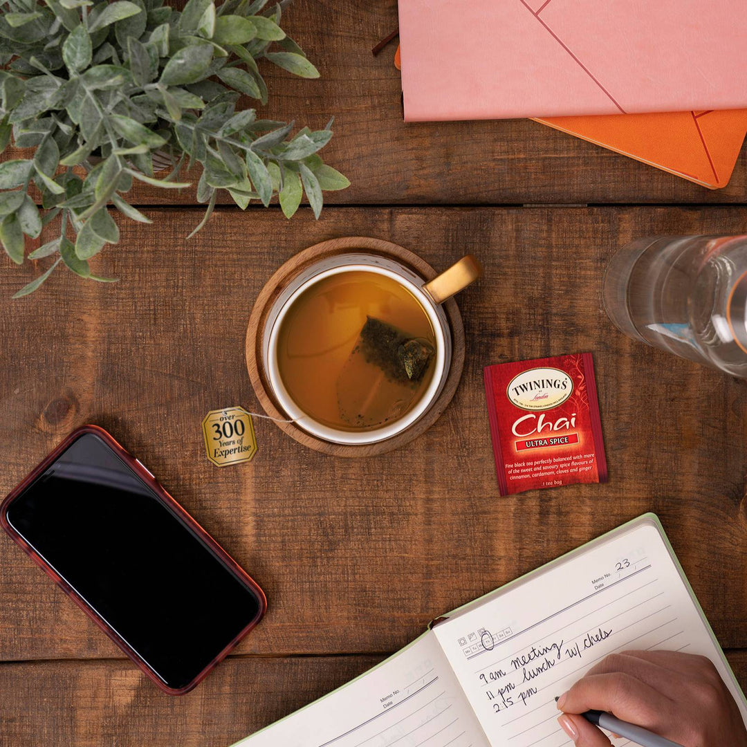 Chai Ultra Spice Black Tea (International Blend) 20 Envelopes Twinings