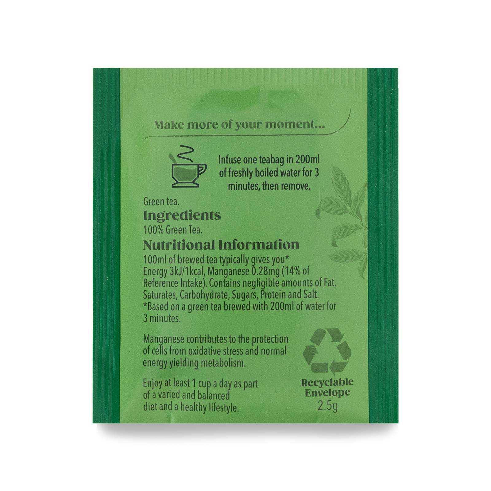 Pure Green  - Single Envelope