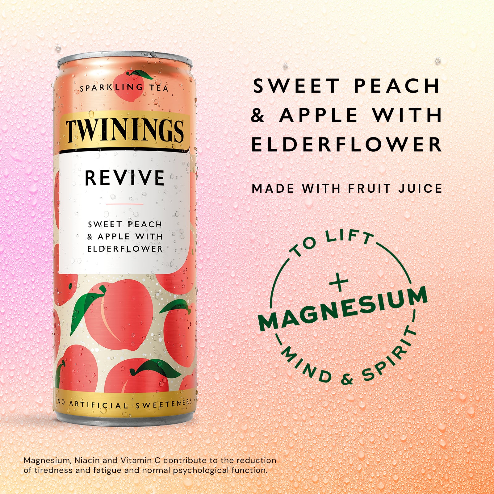 Twinings Sparkling Tea Revive 250ml Can