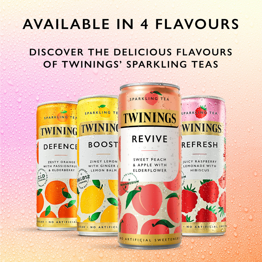Twinings Sparkling Tea Boost 12 Pack
