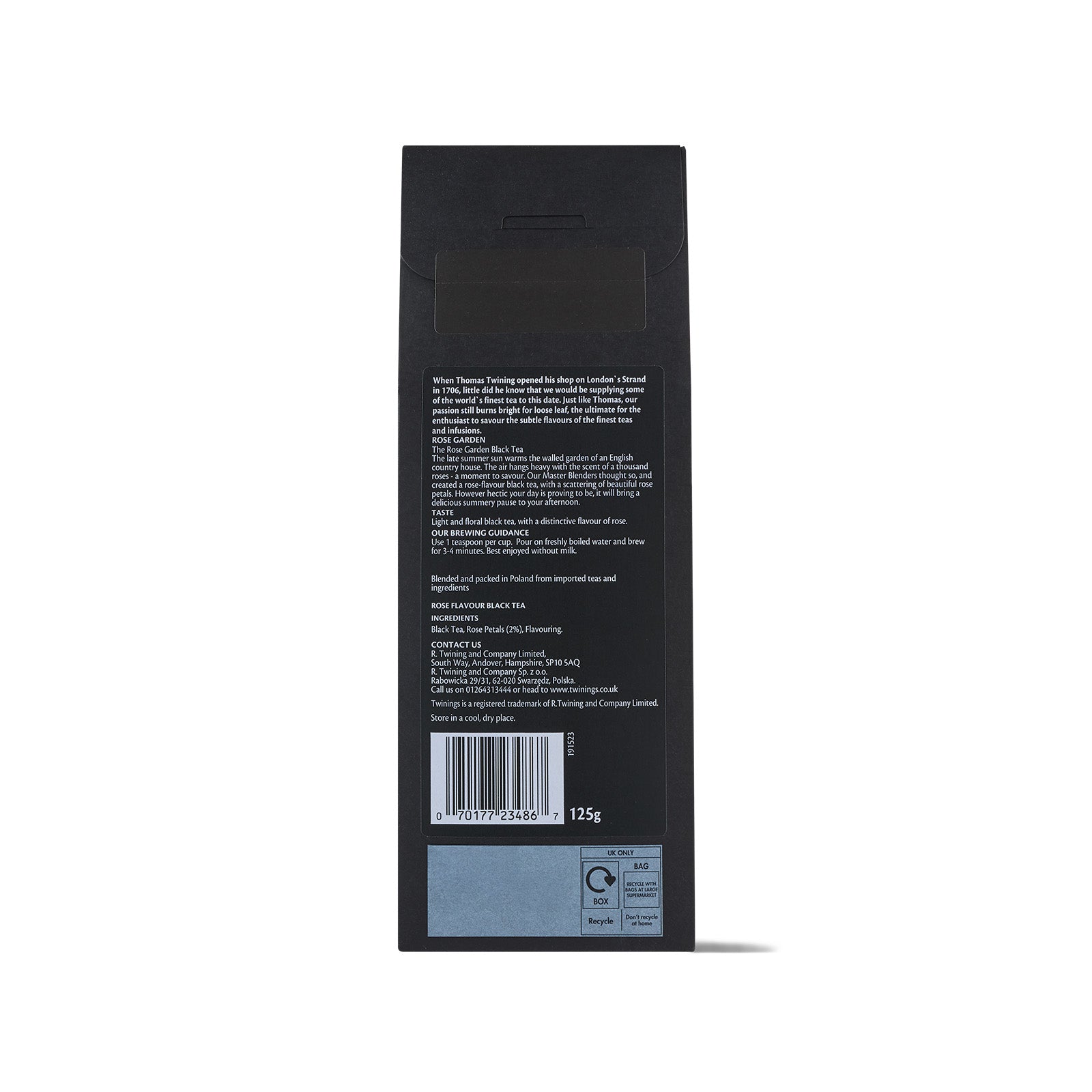Rose Garden - 125g Loose Leaf Tea