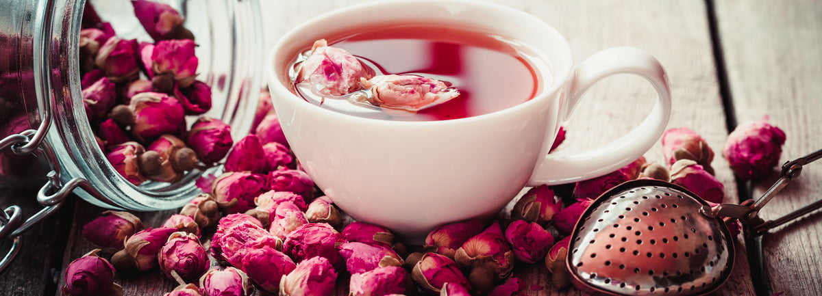 Rose Tea Banners Desktop