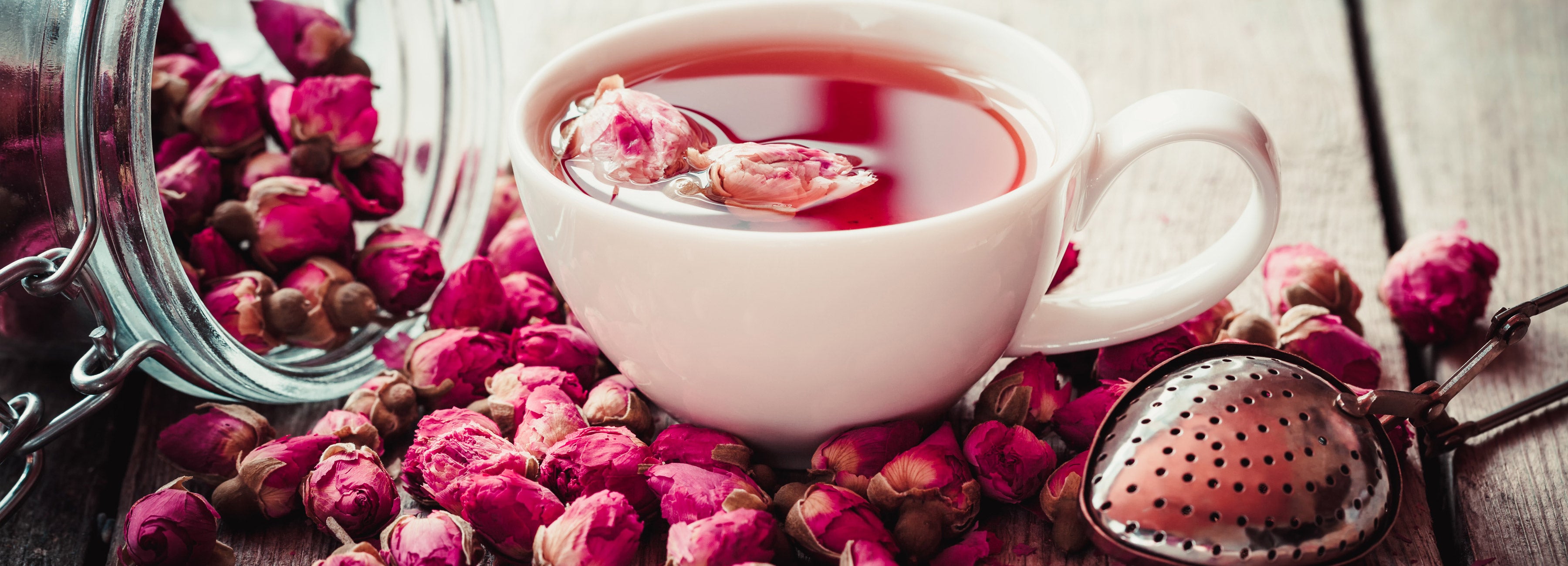 Rose Tea Banners Desktop
