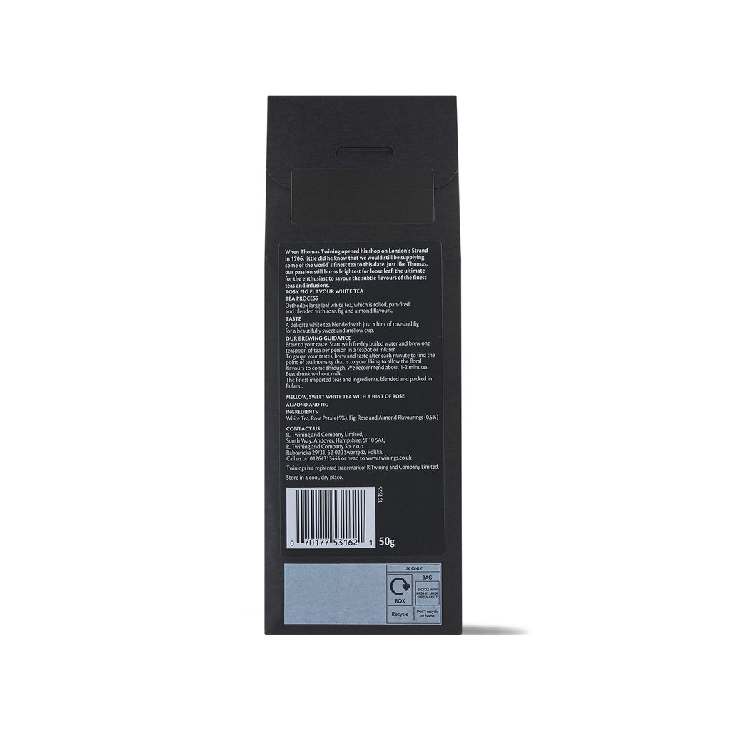 Rosy Fig Flavour White Tea - 50g Loose Leaf Tea